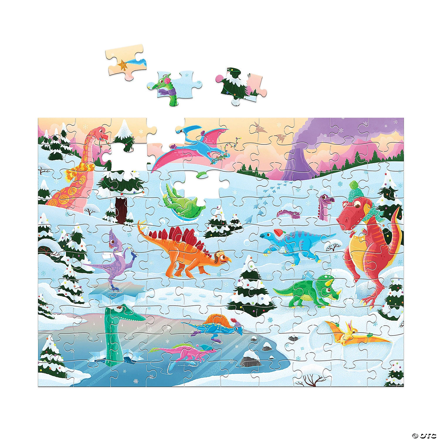 100-Piece Holiday Puzzles: Set Of 2 - Image 2