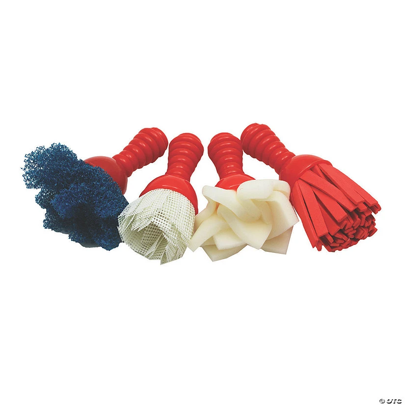 Center Enterprises® Ready2Learn™ Creative Textured Art Tools, Pack Of 4