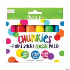 Chunkies Paint Sticks Set Of 6