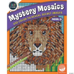 Color By Number Mystery Mosaics: Book 8