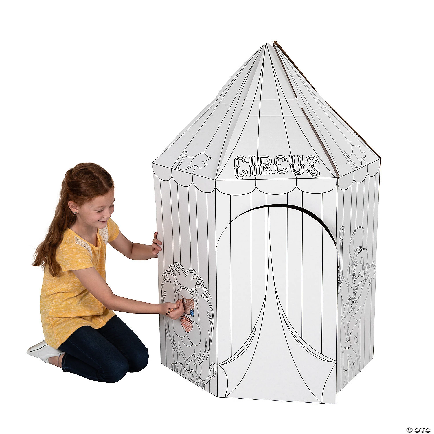Color Your Own Circus Tent And Playhouse - Image 2