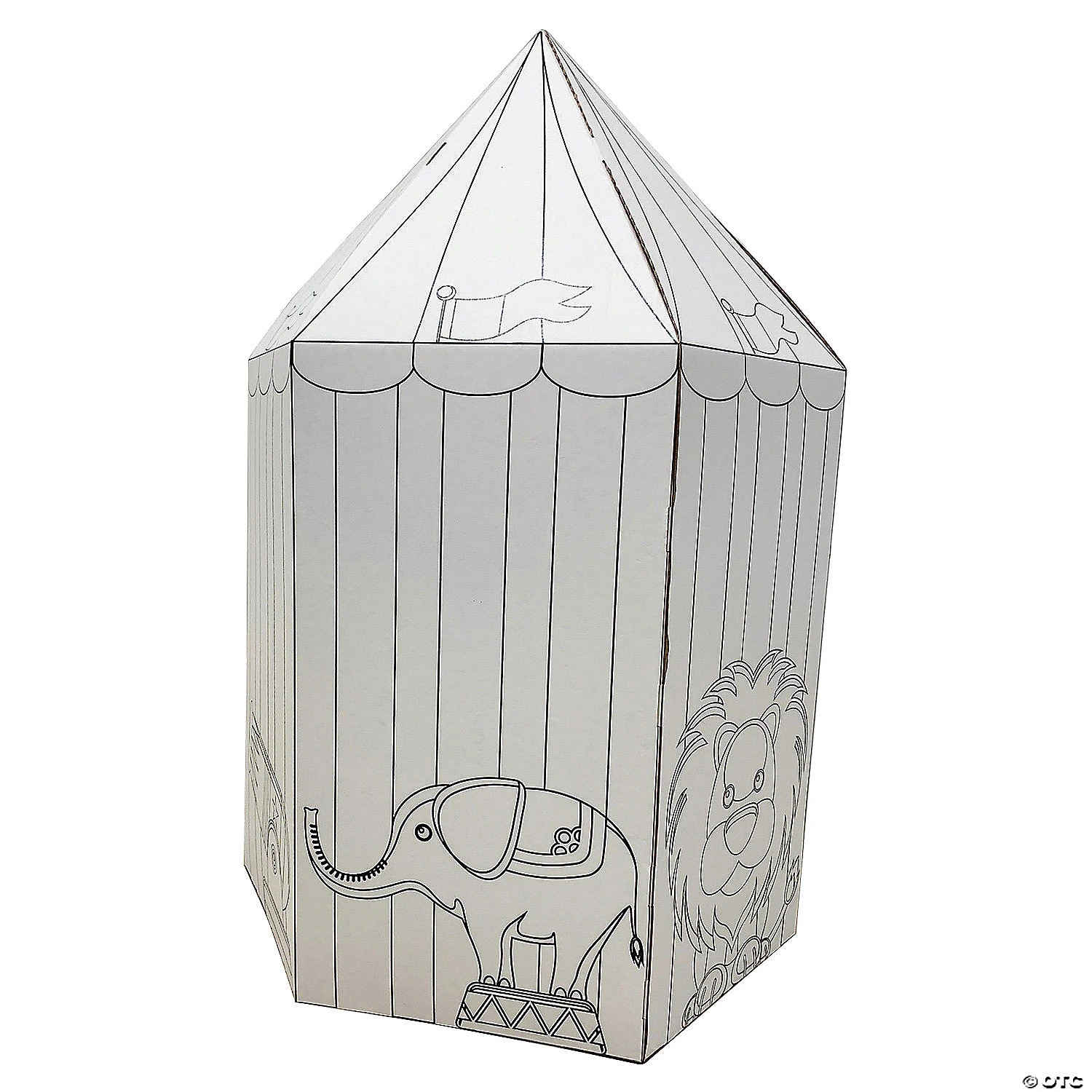 Color Your Own Circus Tent And Playhouse - Image 4