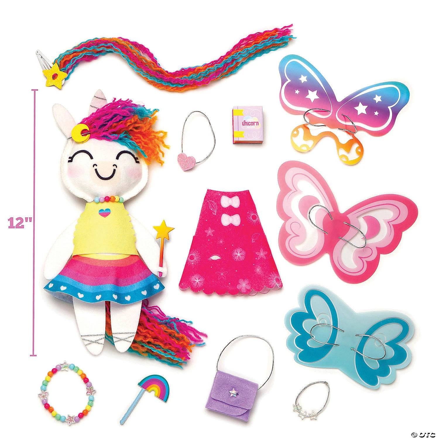 Craft-tastic Color Your Own Magical Unicorn Friend Craft Kit - Image 2