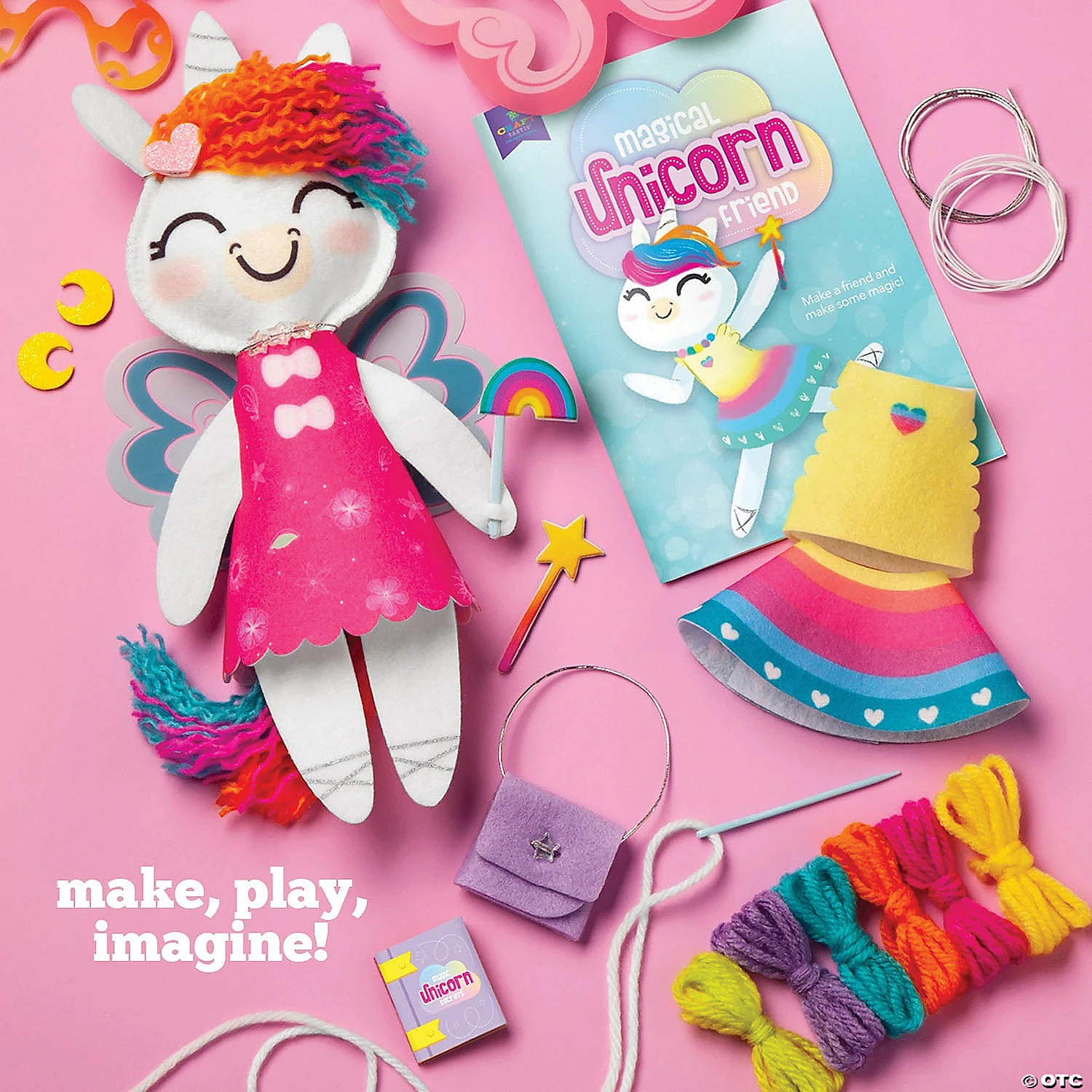 Craft-tastic Color Your Own Magical Unicorn Friend Craft Kit - Image 3