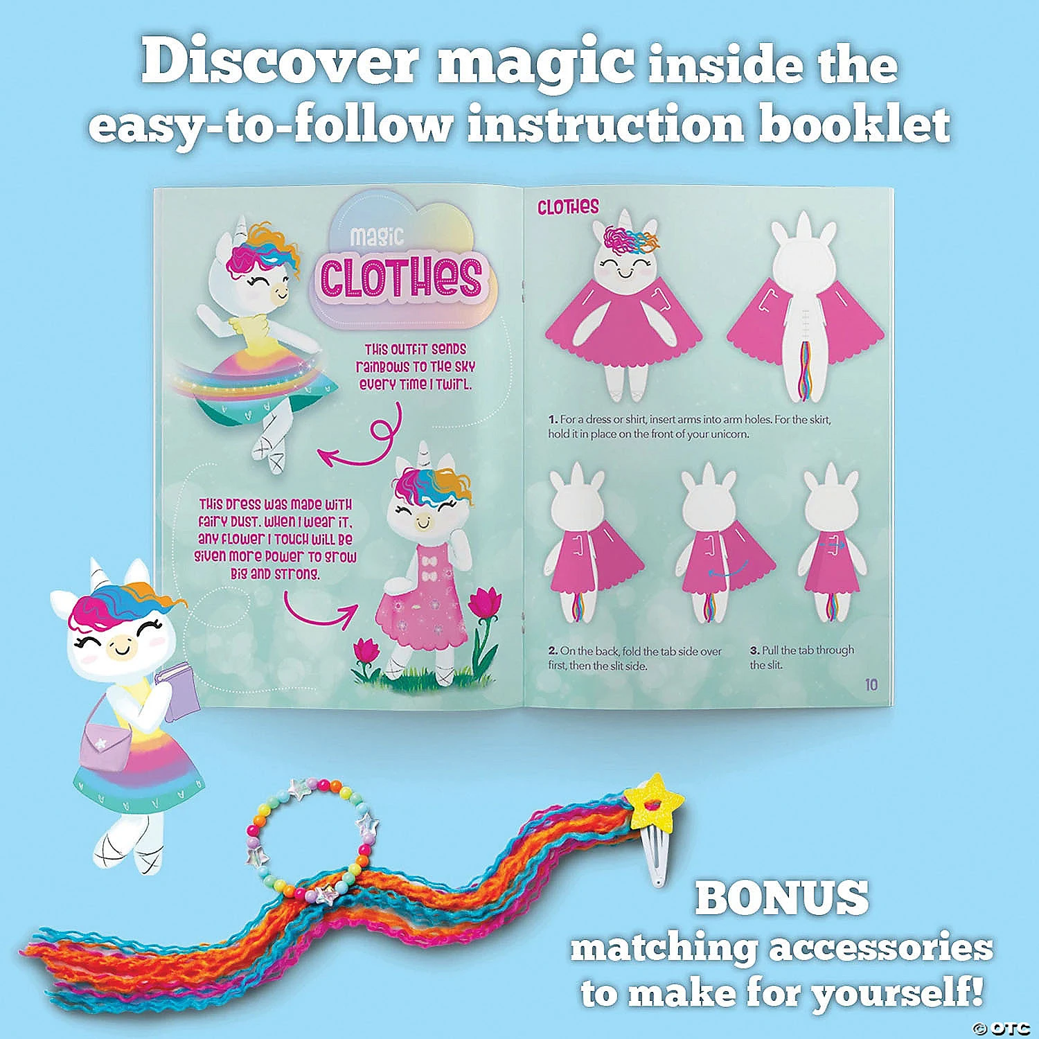 Craft-tastic Color Your Own Magical Unicorn Friend Craft Kit - Image 4