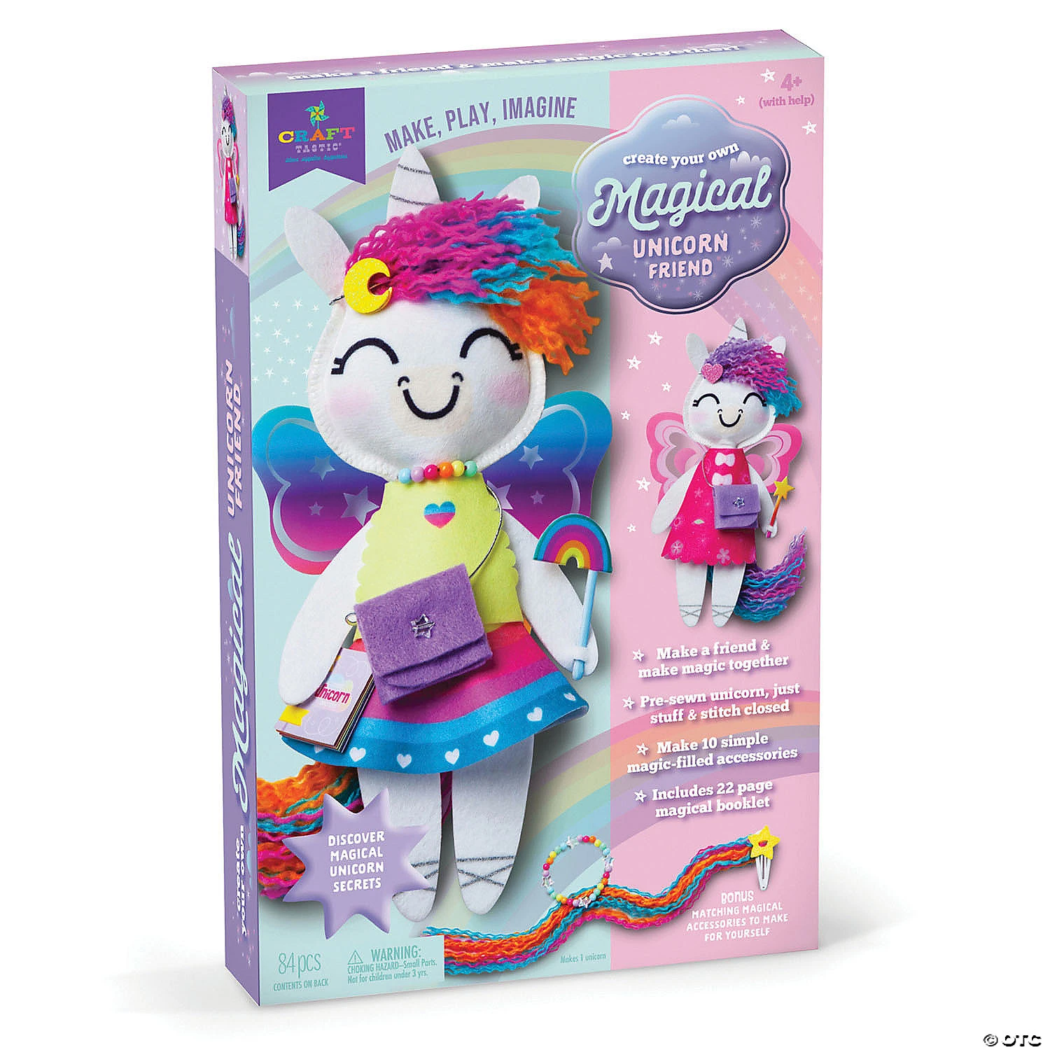 Craft-tastic Color Your Own Magical Unicorn Friend Craft Kit