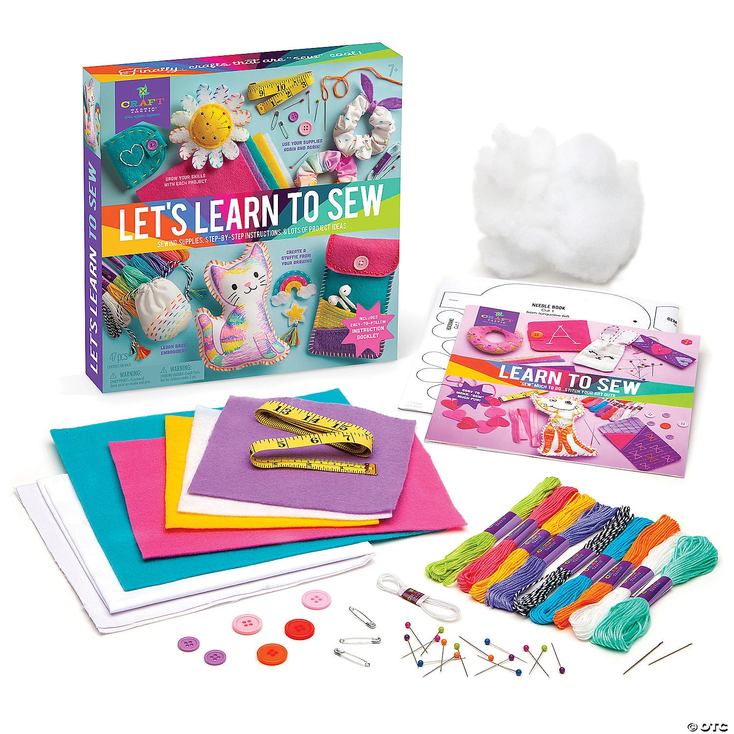 Craft-tastic Learn To Sew Craft Kit - Image 2