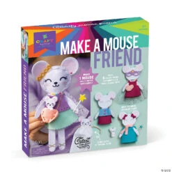 Craft-tastic Make A Mouse Friend Craft Kit