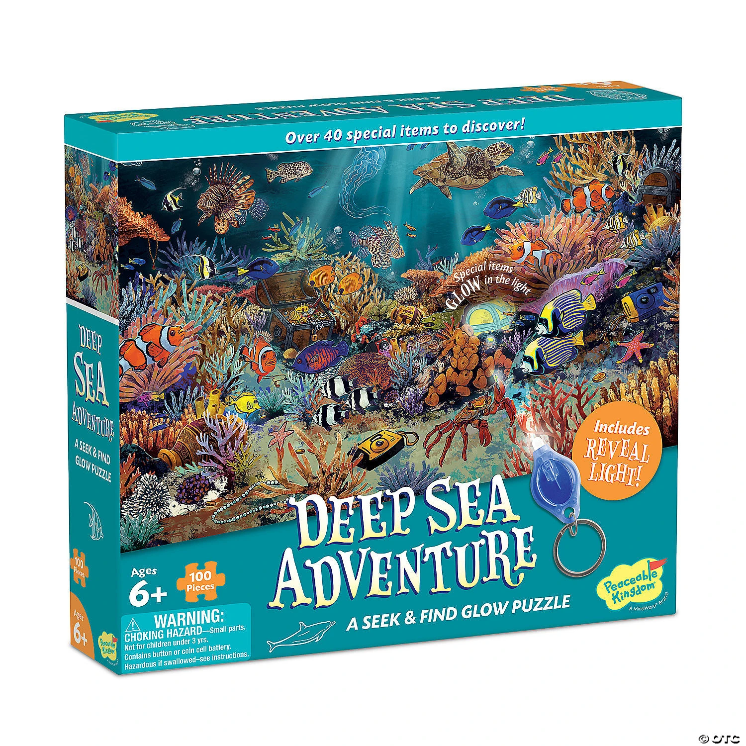 Deep Sea Adventure Seek & Find Glow Puzzle