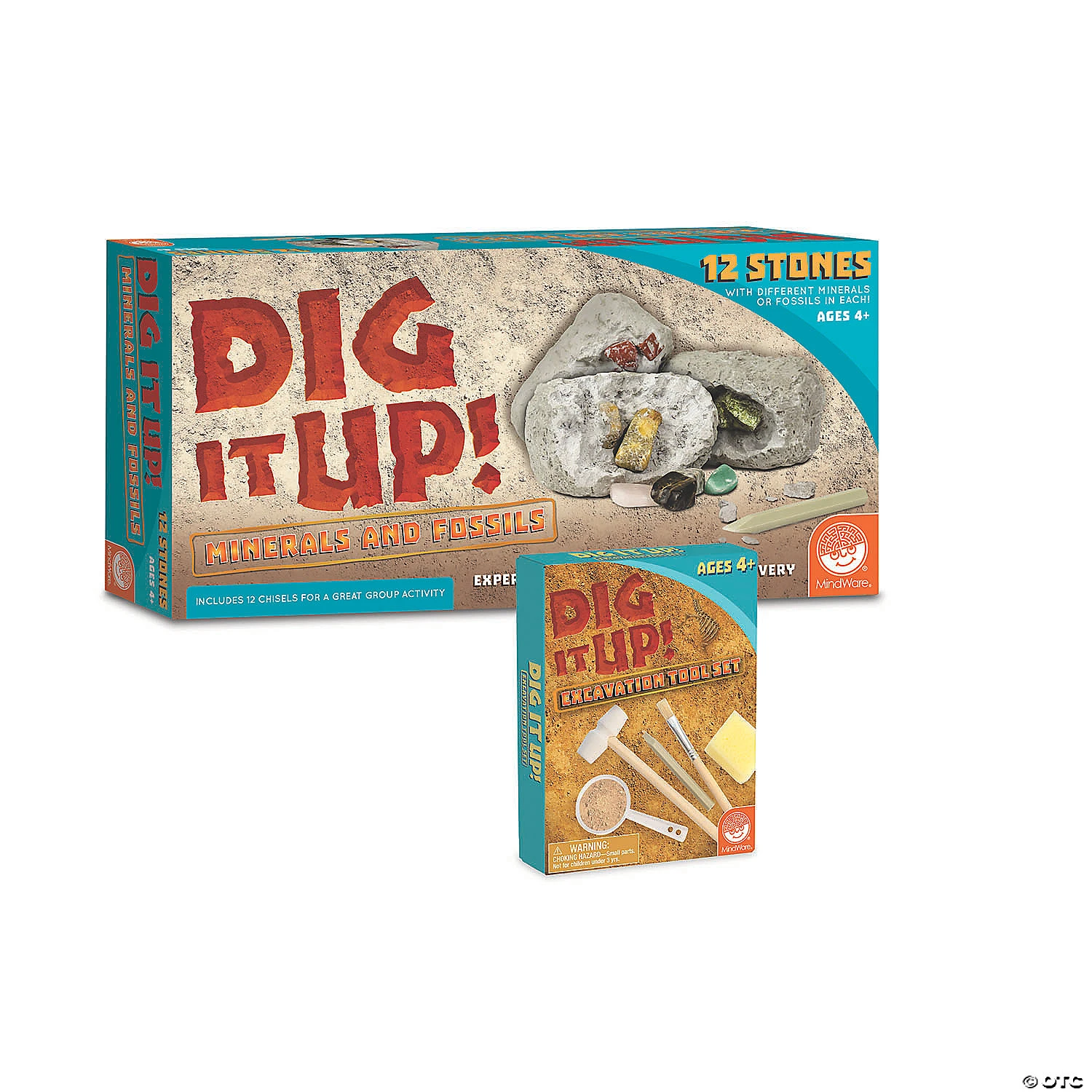Dig It Up! Fossils & Minerals Plus FREE Excavation Kit