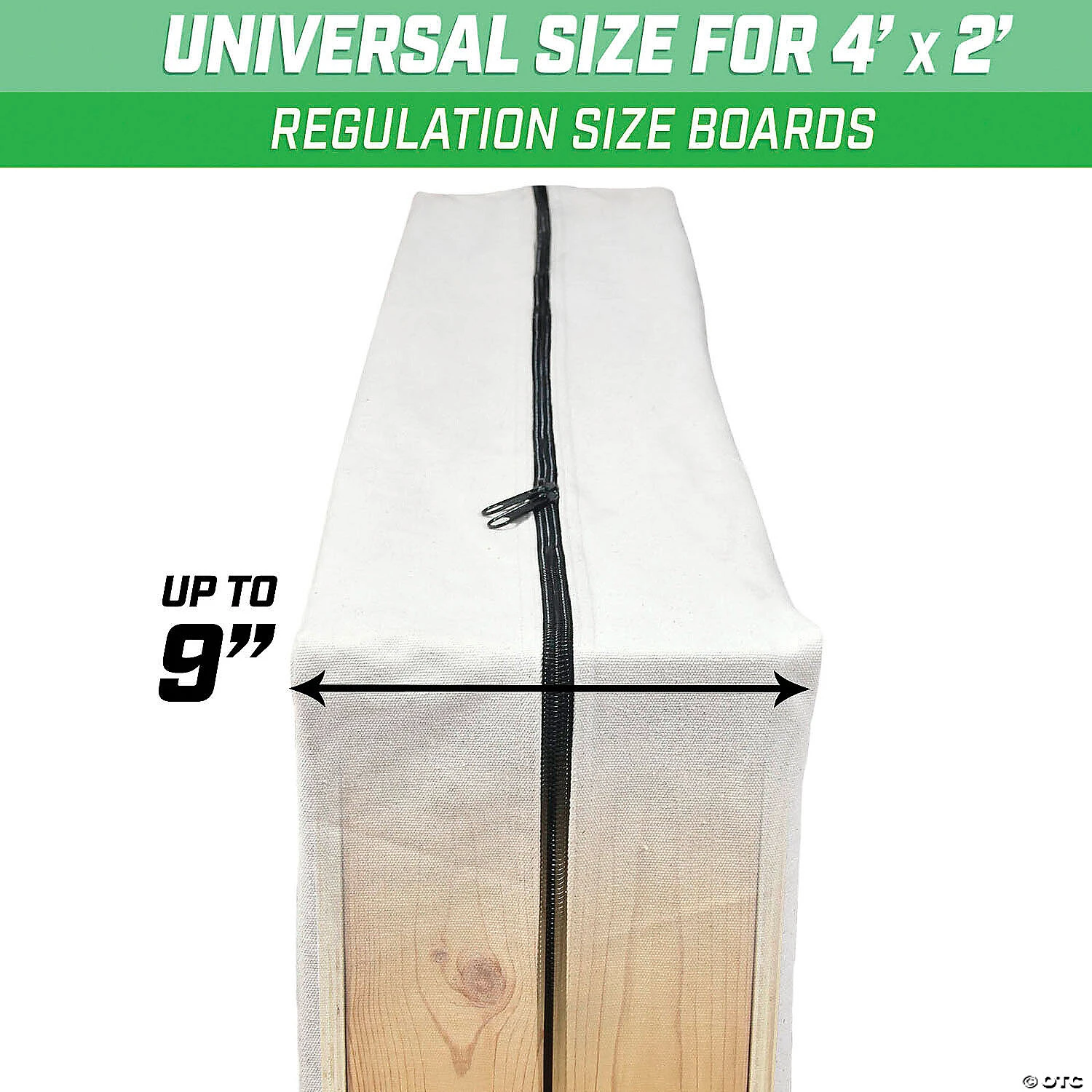 GoSports PRO Grade Canvas Cornhole Storage Case, Natural Canvas - Image 5