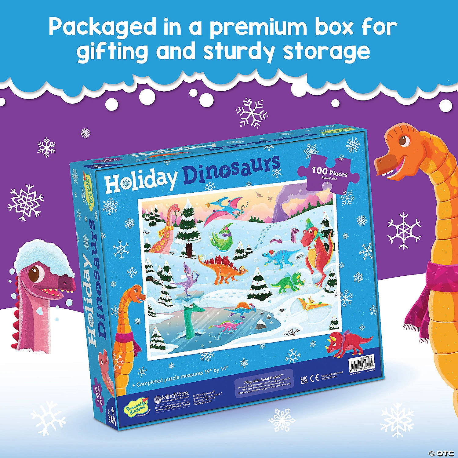 Holiday Dinosaurs Puzzle - Image 5