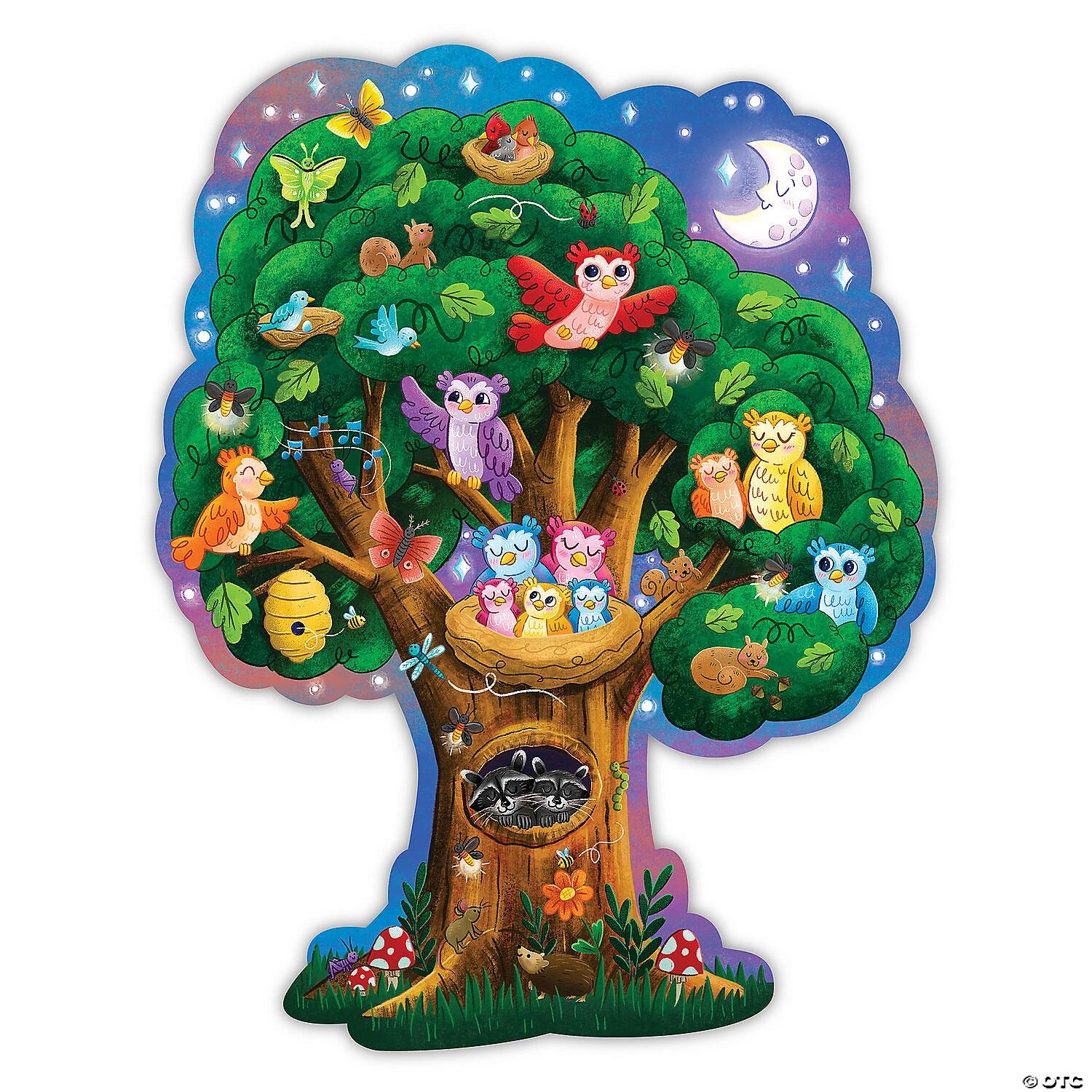 Hoot Owl Hoot! Floor Puzzle - Image 2