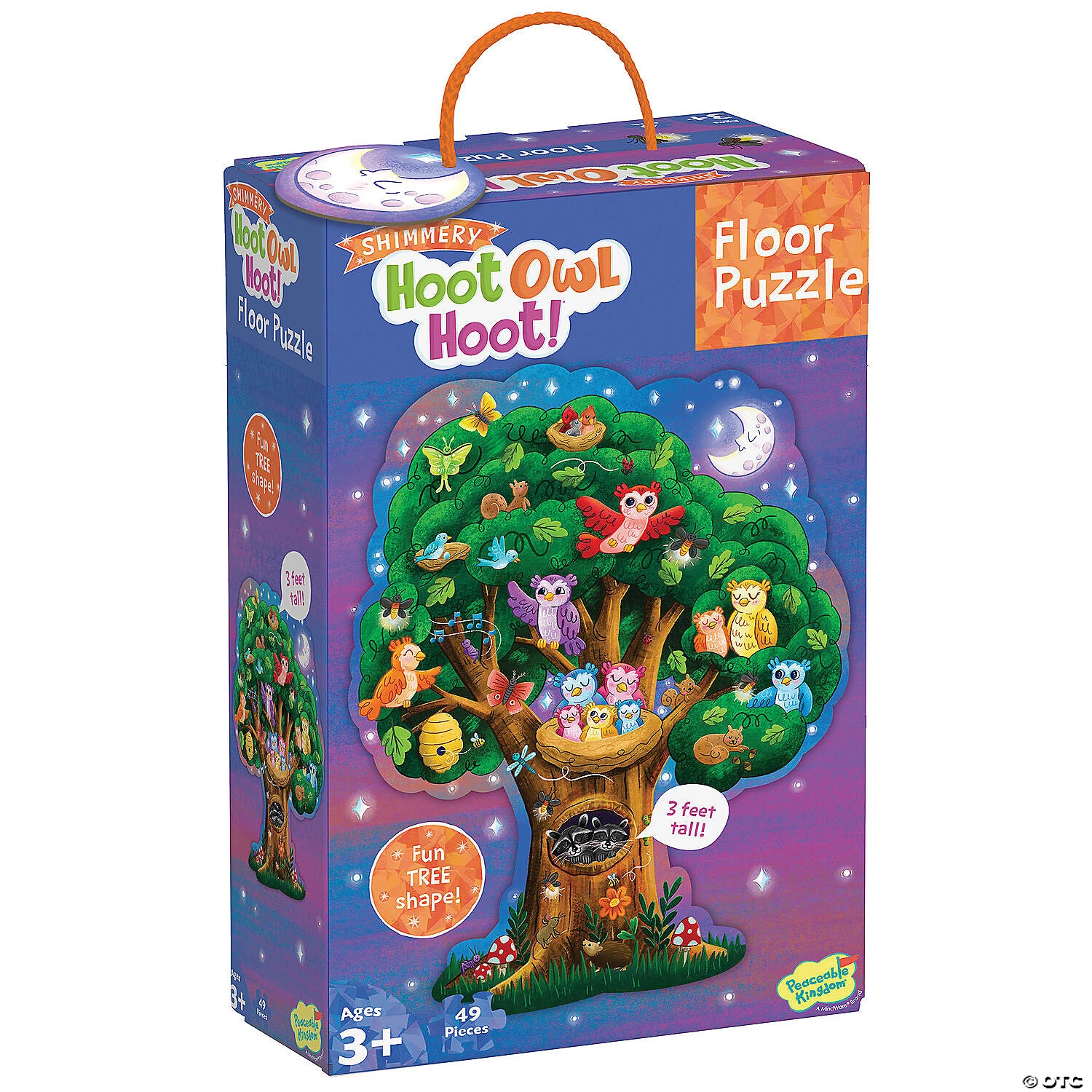 Hoot Owl Hoot! Floor Puzzle - Image 3