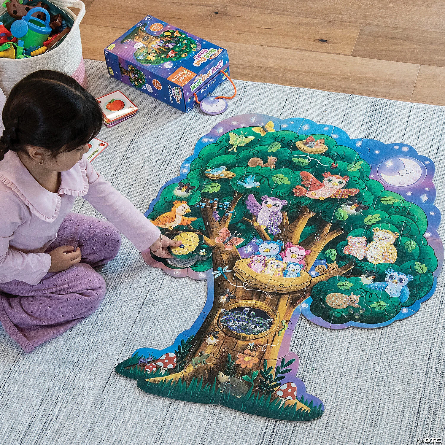 Hoot Owl Hoot! Floor Puzzle