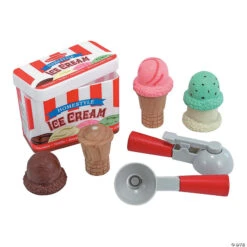 Ice Cream Scoop Set Play Food Toy