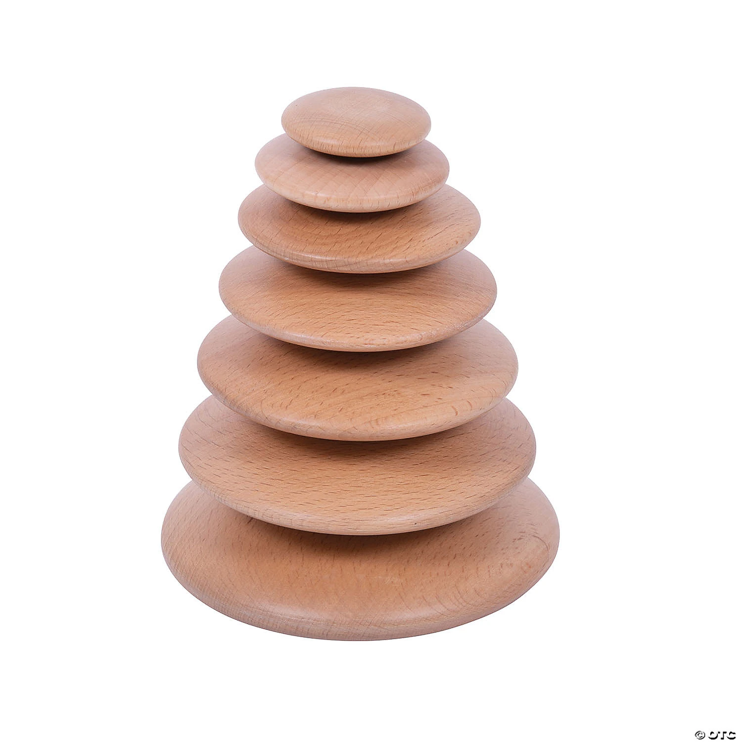 Learning Advantage Natural Buttons - Set Of 7