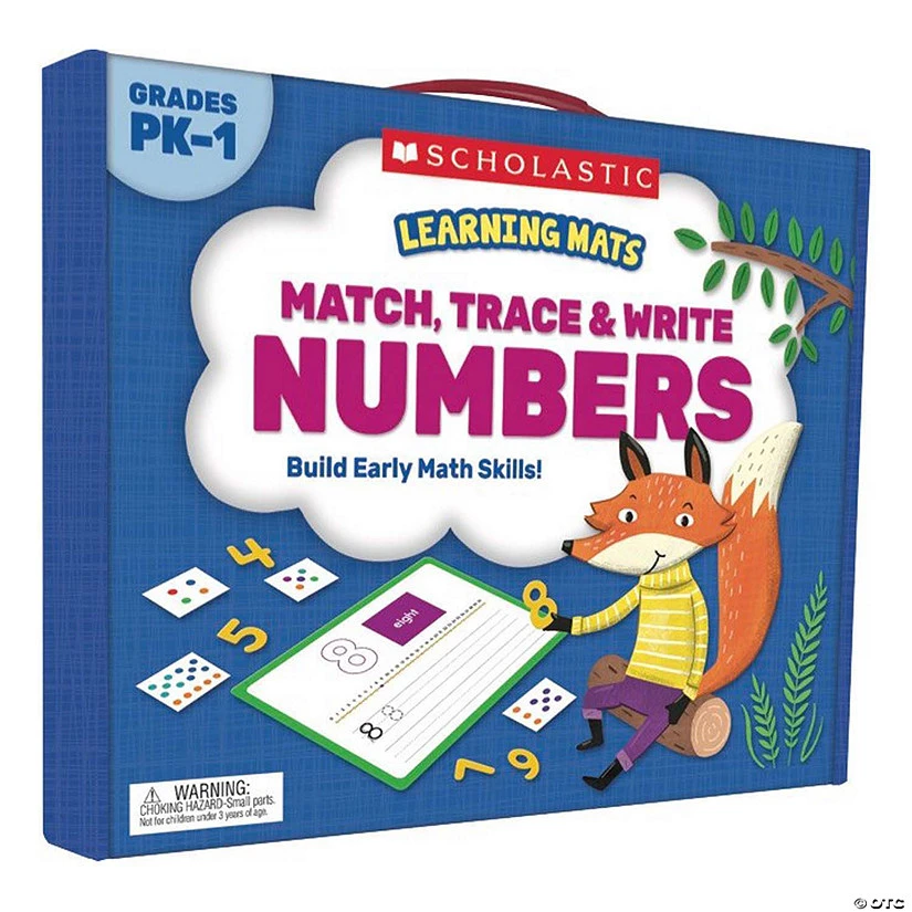 Learning Mats - Match, Trace & Write Numbers