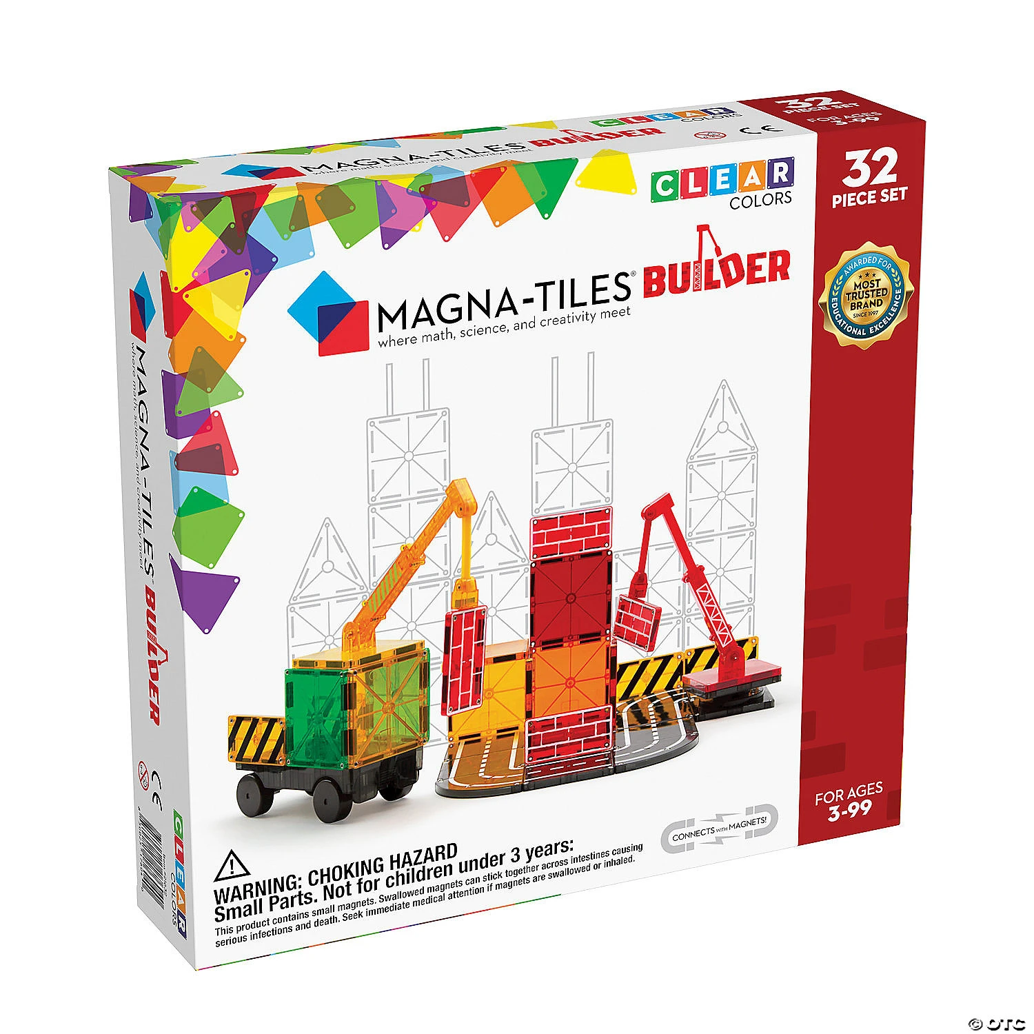 Magna-Tiles® Builder 32-Piece Set