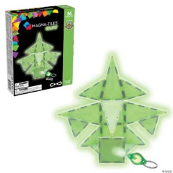 Magna-Tiles Glow In The Dark 16-Piece Set