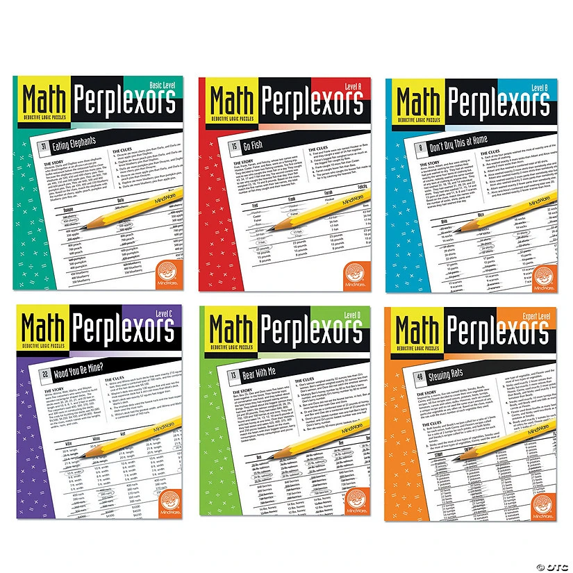 Math Perplexors: Set Of 6