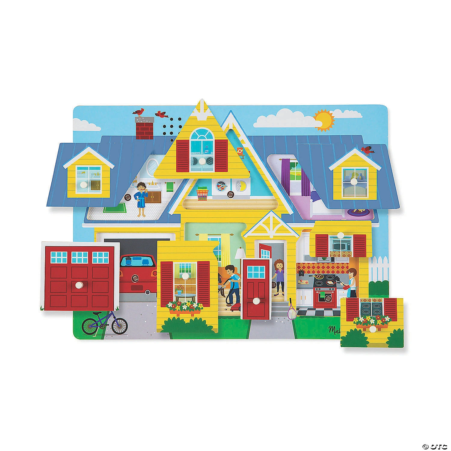 Melissa & Doug: Around The House Sound Jigsaw Puzzle - Image 2
