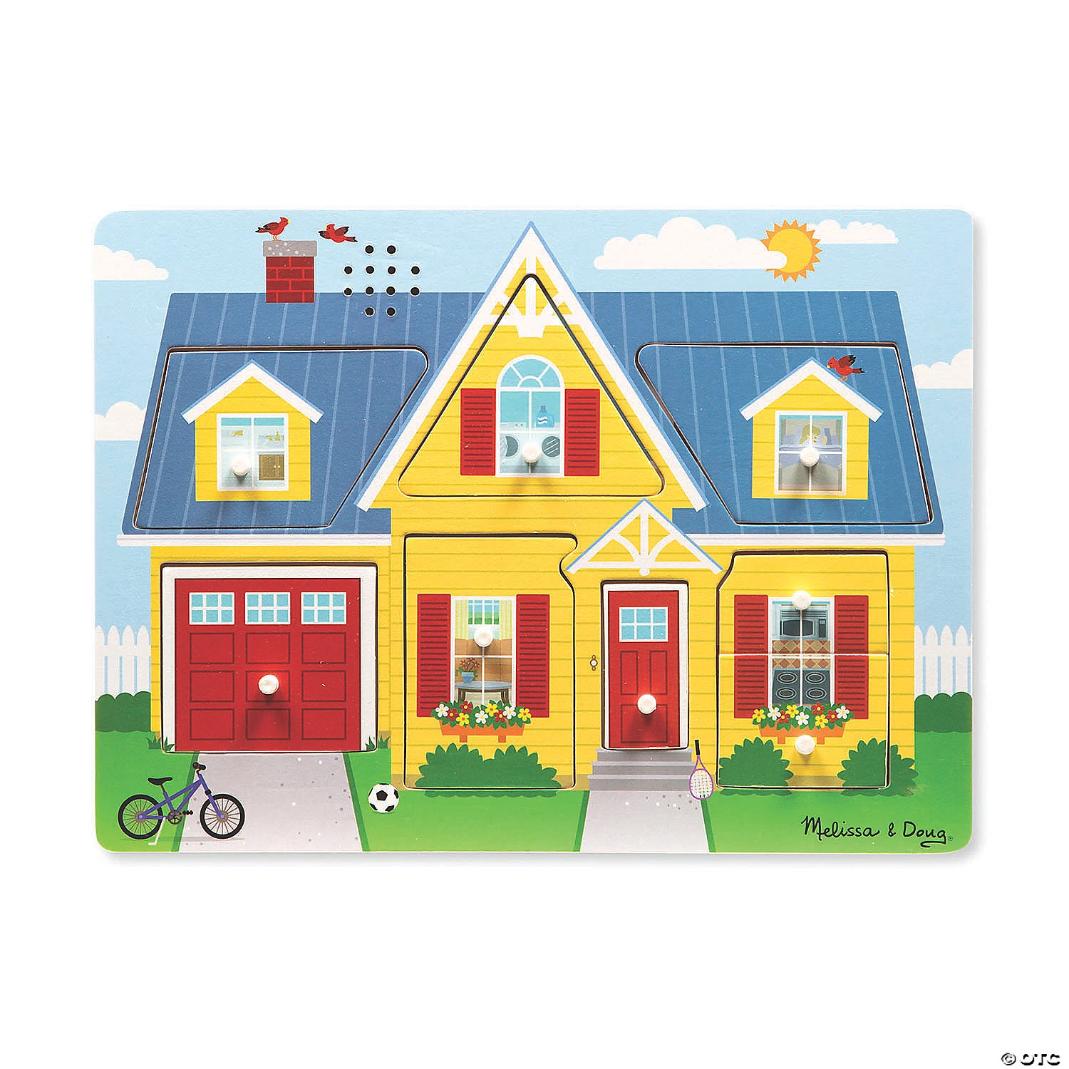 Melissa & Doug: Around The House Sound Jigsaw Puzzle