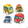 Melissa & Doug K's Kids Pull-Back Vehicle Set