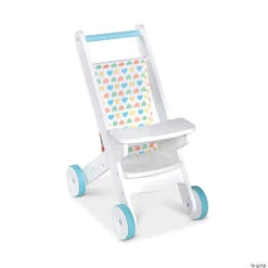Melissa & Doug Mine To Love Wooden Play Stroller