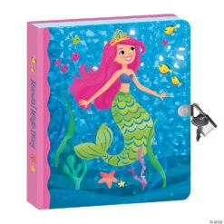 Mermaid Foil Diary