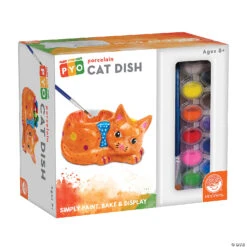 Paint Your Own Porcelain Cat Dish