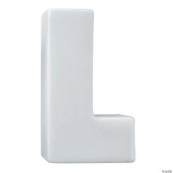 Paint Your Own Porcelain Letter L