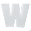 Paint Your Own Porcelain Letter W