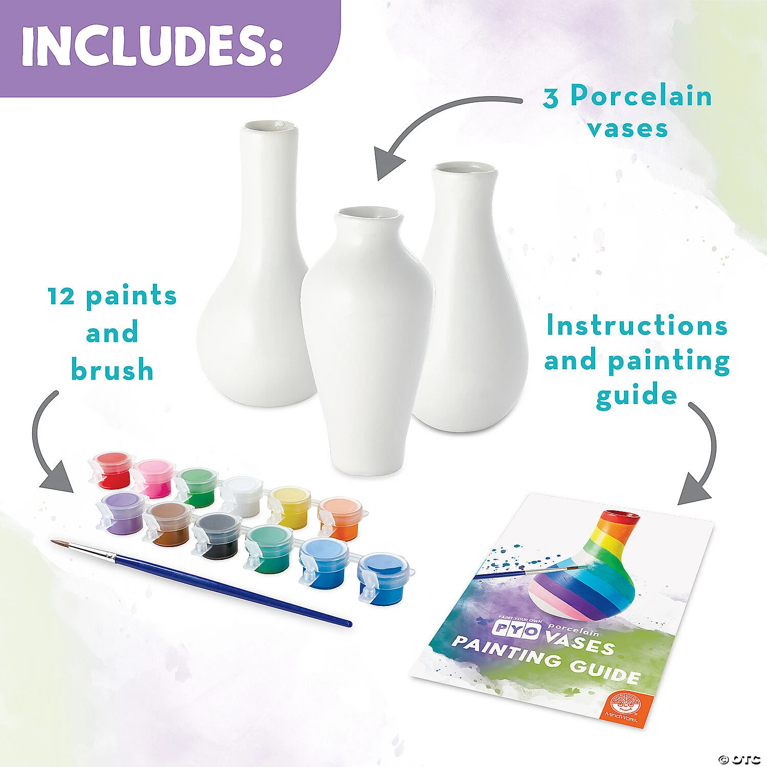 Paint Your Own Porcelain Vases - Image 2