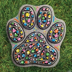 Paint Your Own Stepping Stone: Paw Print