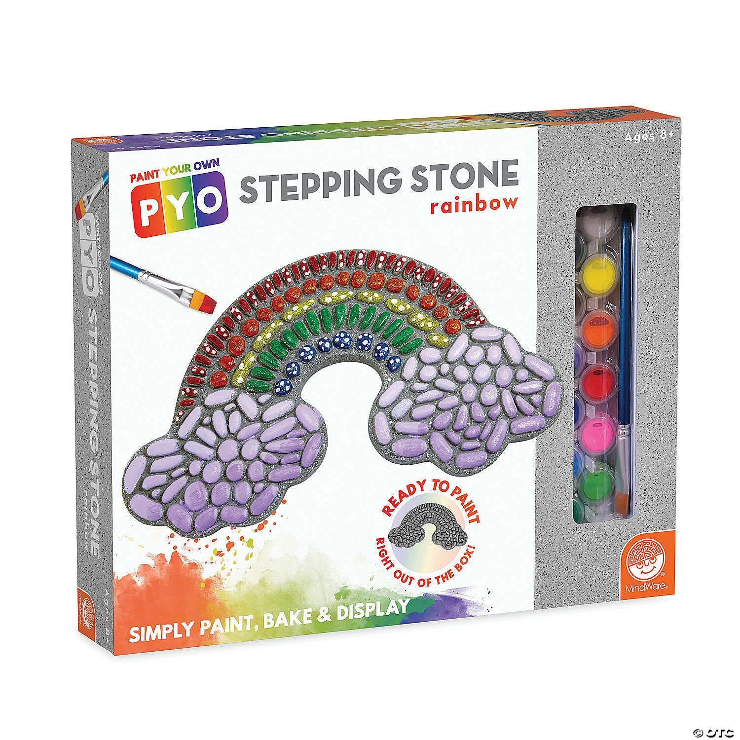 Paint Your Own Stepping Stone: Rainbow - Image 3