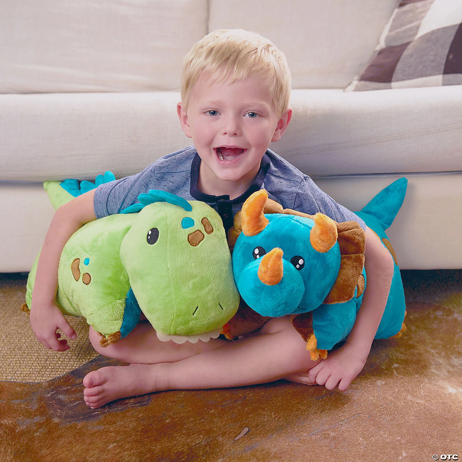 Pillow Pet - Green Dinosaur - Image 3