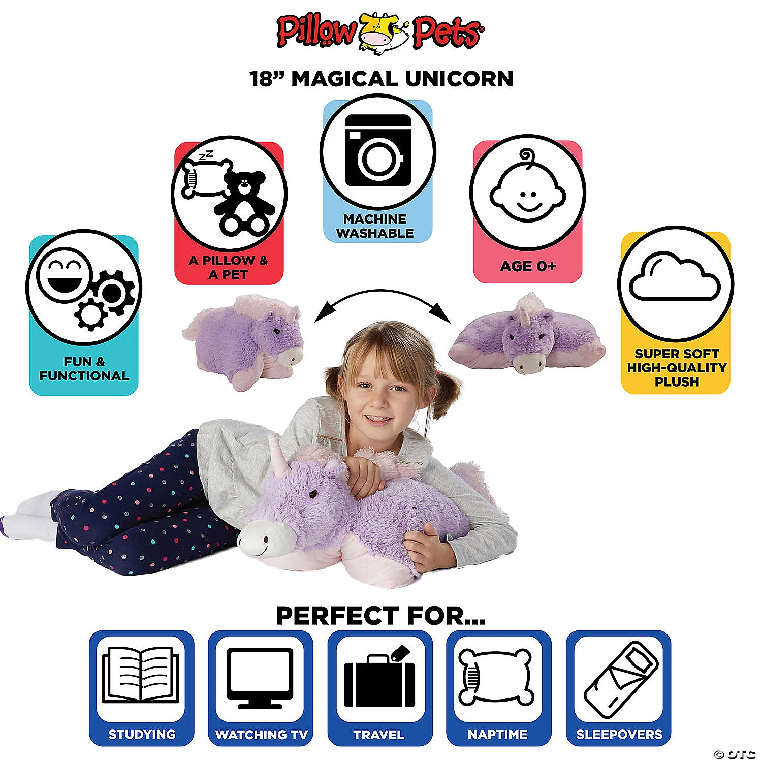 Pillow Pet - Magical Unicorn - Image 5