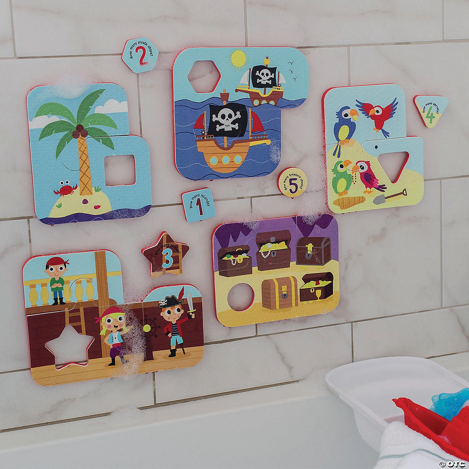 Playful Pirates Bath Puzzles - Image 2