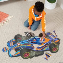 Racecar Floor Puzzle