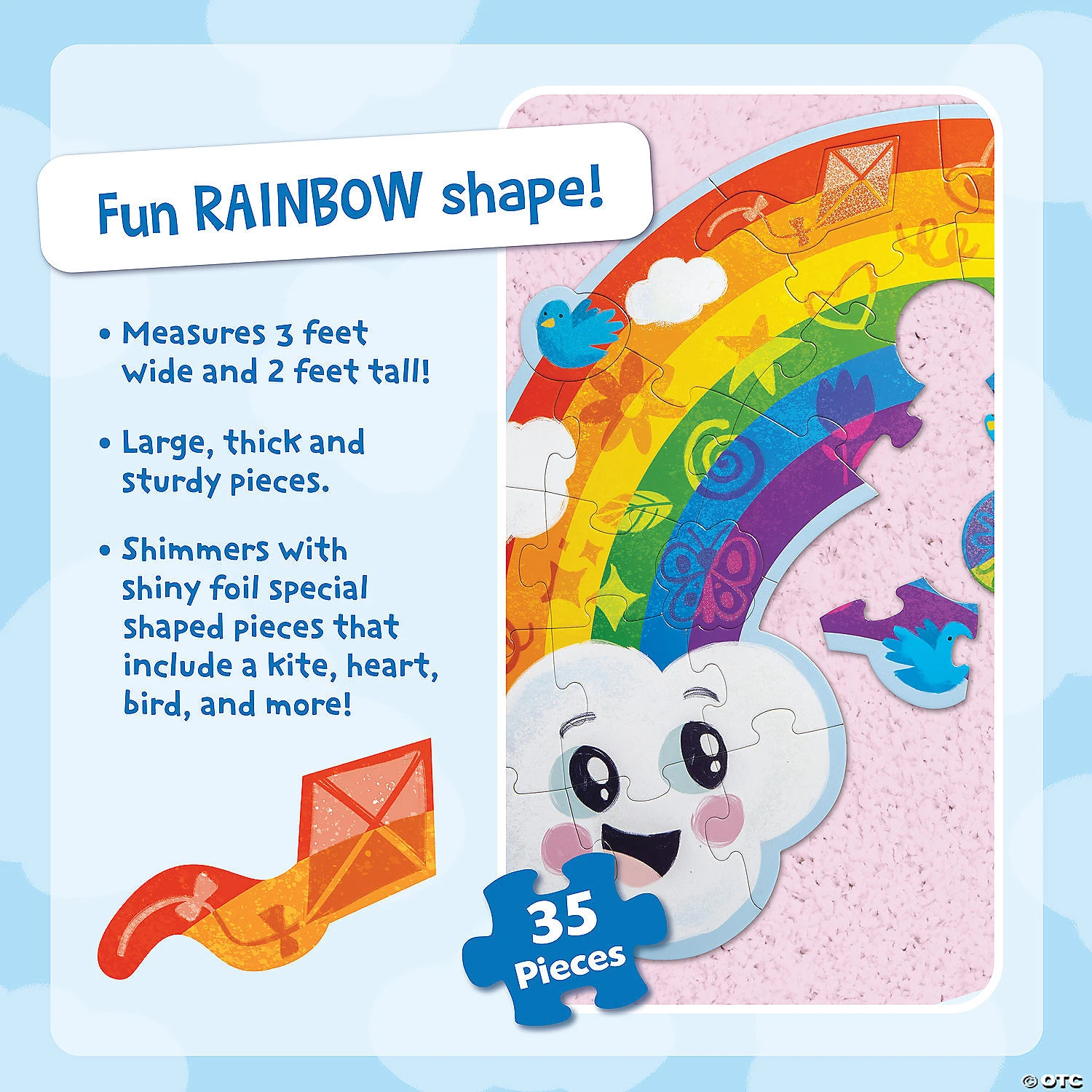 Rainbow Floor Puzzle - Image 4