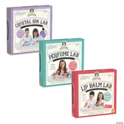 Science Academy: Crystal Spa, Perfume And Lip Balm Lab: Set Of 3