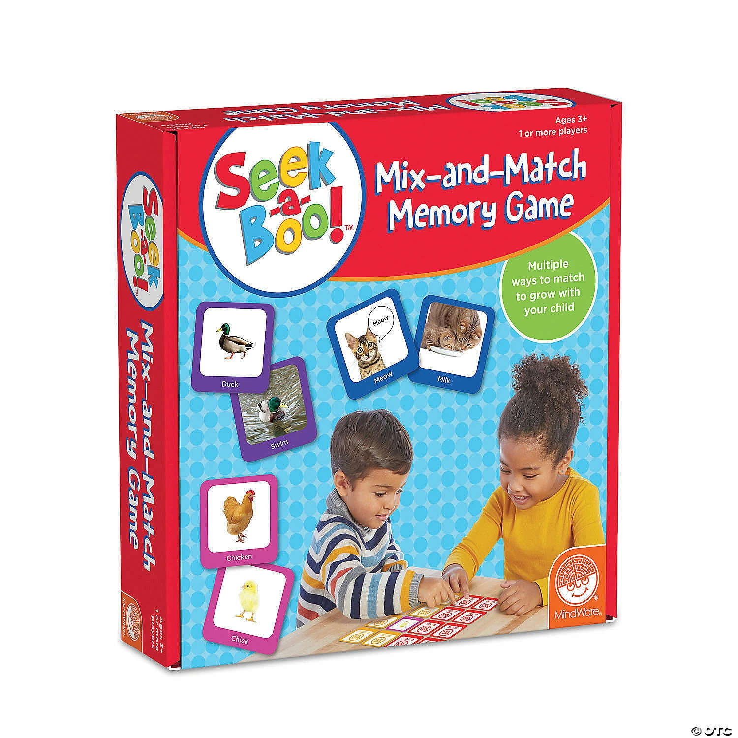 Seek-a-Boo Mix-and-Match Memory Game