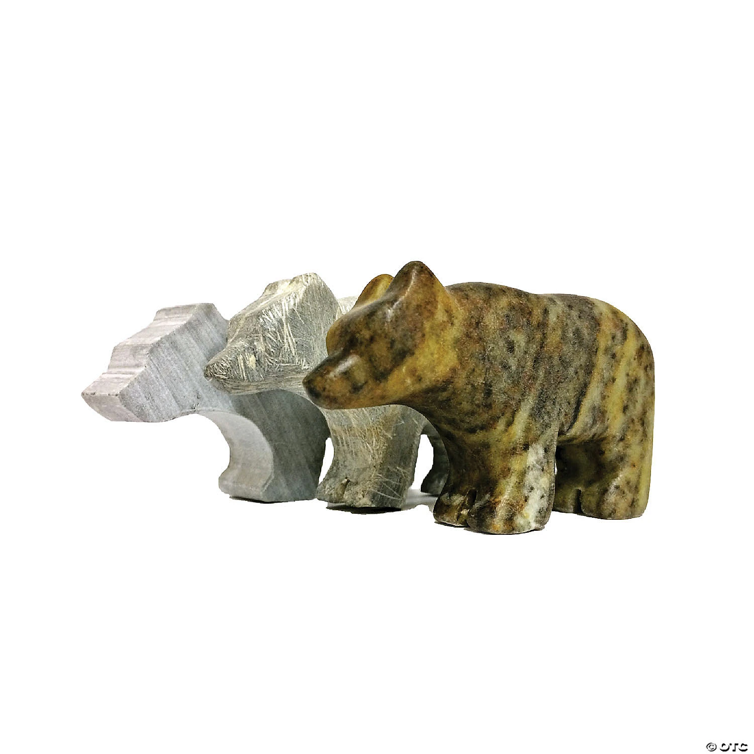 Soapstone Carving Kits: Bear & Wolf - Image 3