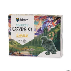 Soapstone Carving Kits: Eagle