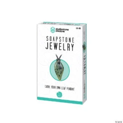 Soapstone Jewelry Carving Kits: Leaf