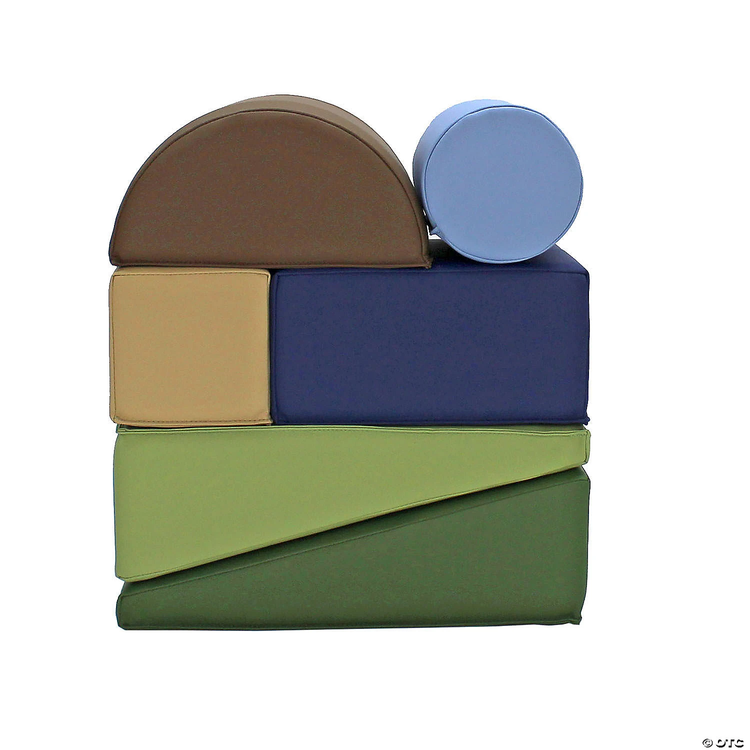 SoftScape Toddler Builder Block Set, 12-Piece - Earthtone - Image 3