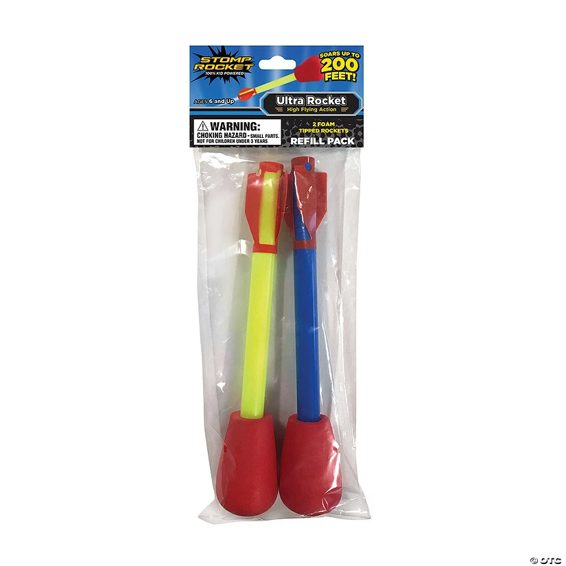 Stomp Rocket Ultra Refills: Set Of 2