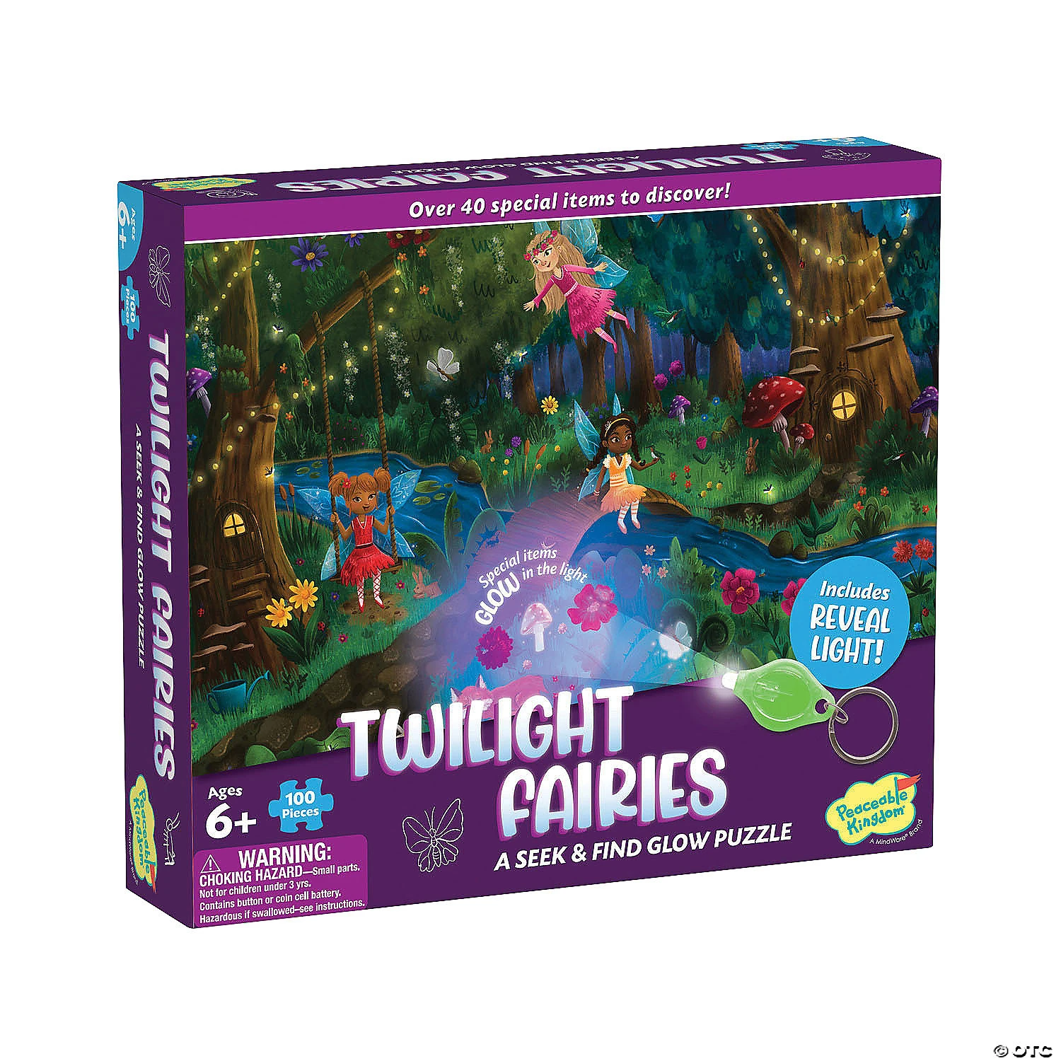 Twilight Fairies Seek And Find Glow Puzzle