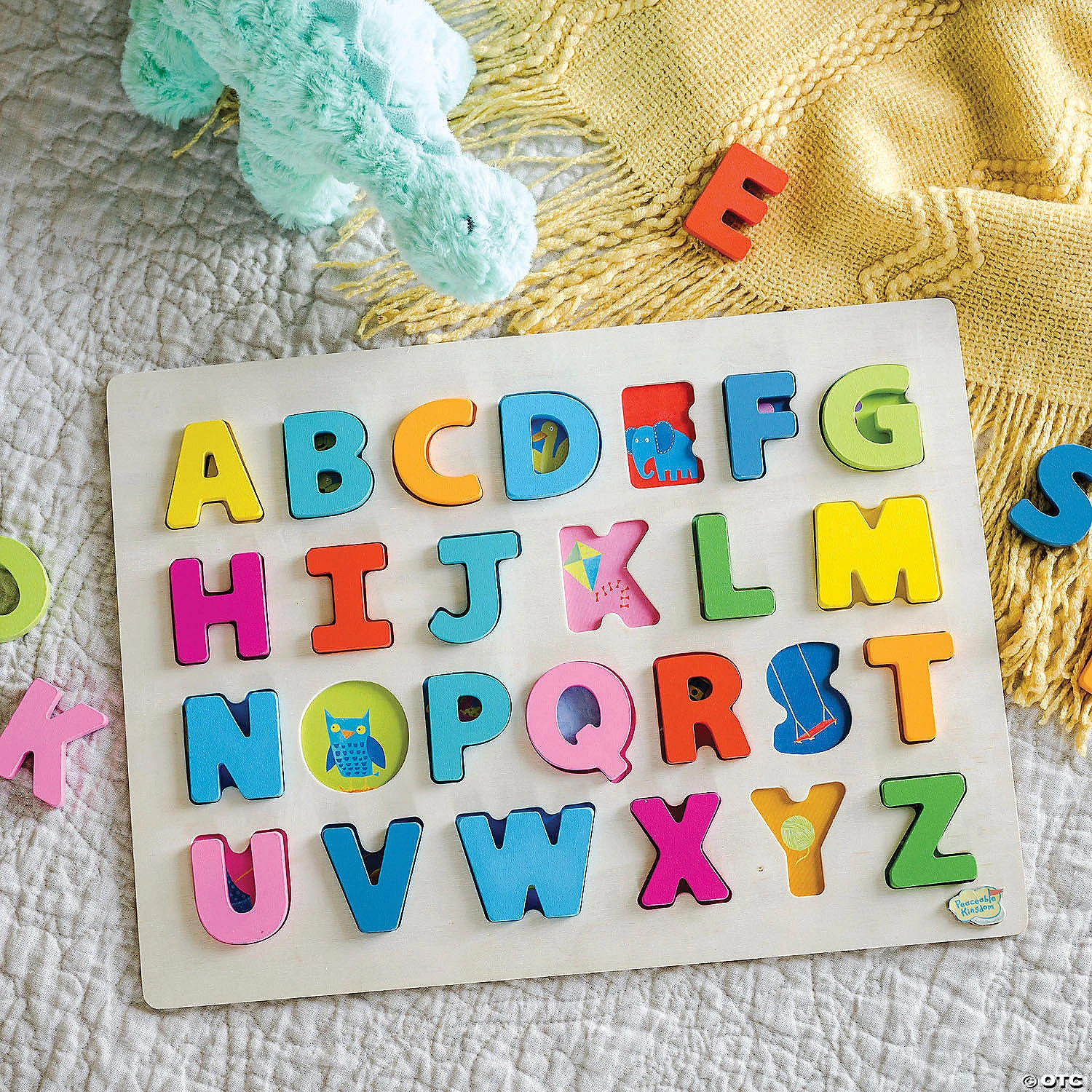 Wood Alphabet Puzzle - Image 2